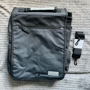 Gray Crossbody Belt Bag